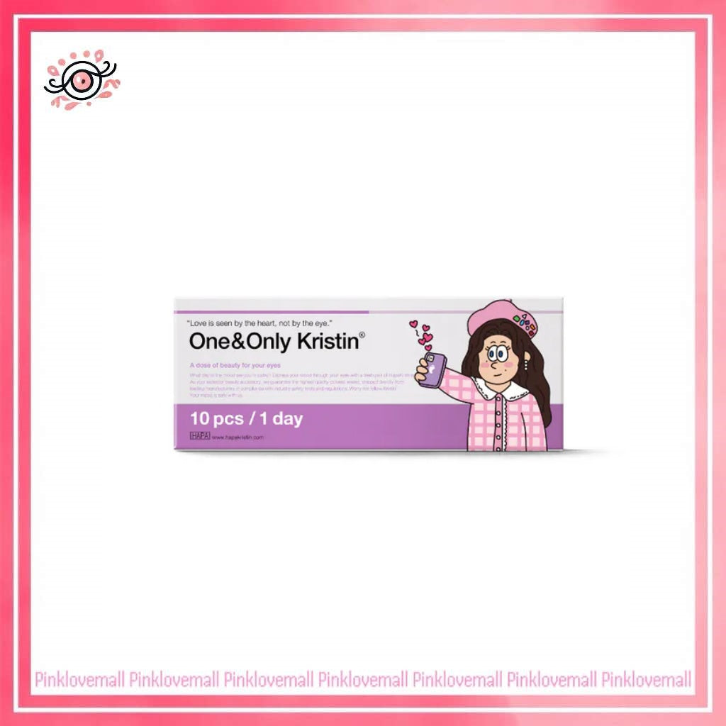 Hapa Kristin One&Only Kristin 1 Day Light Gray|日拋彩妝隱形眼鏡|每盒10片