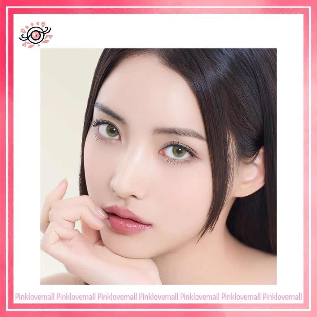 Lenstown Romantea Gangnam 1 Month Green|月拋彩妝隱形眼鏡|每盒2片