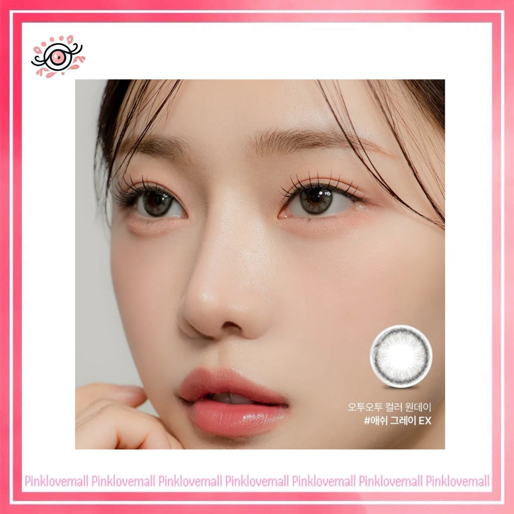 Clalen O2O2 Color 1 Day Ash Gray EX|日拋彩妝隱形眼鏡|每盒30片