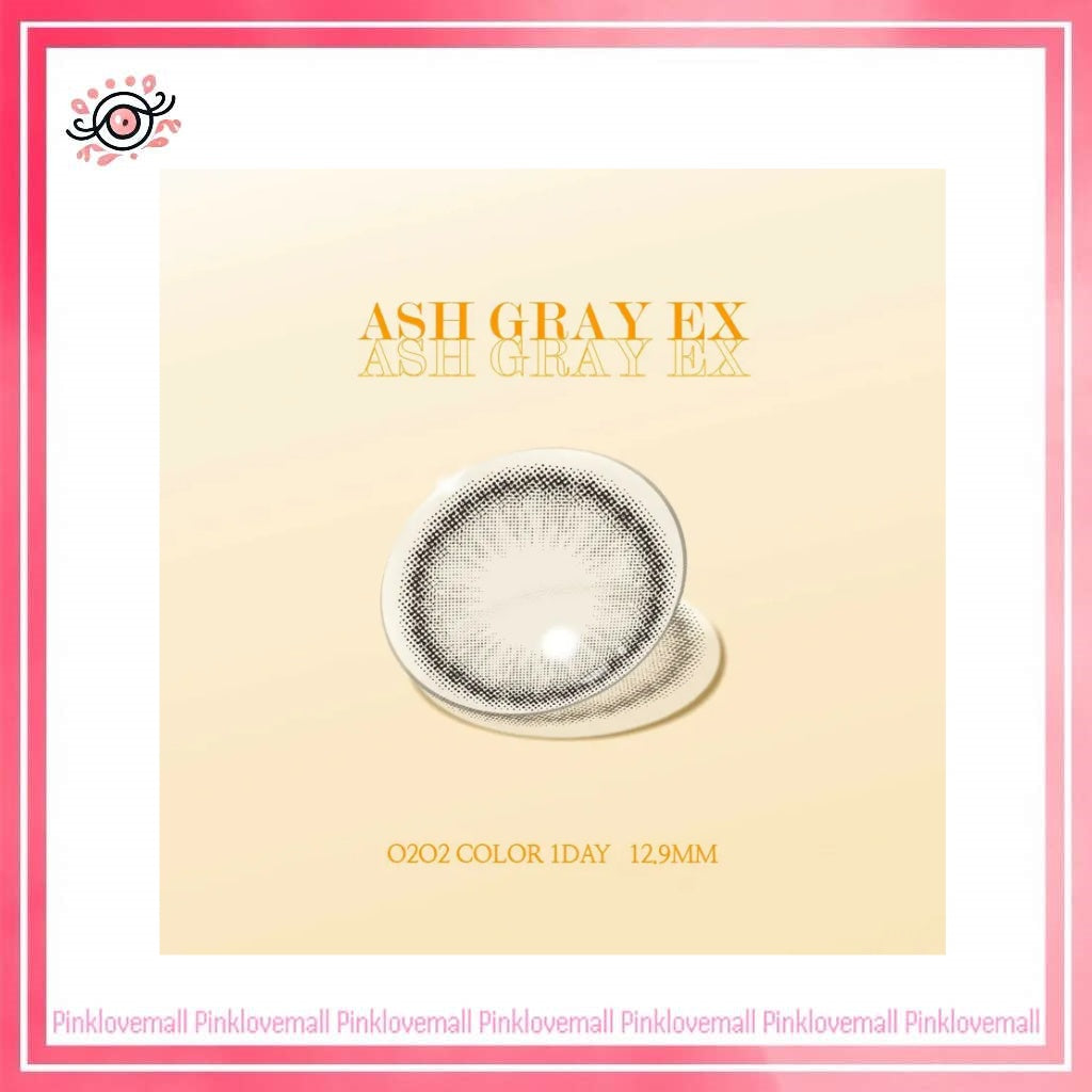 Clalen O2O2 Color 1 Day Ash Gray EX|日拋彩妝隱形眼鏡|每盒30片