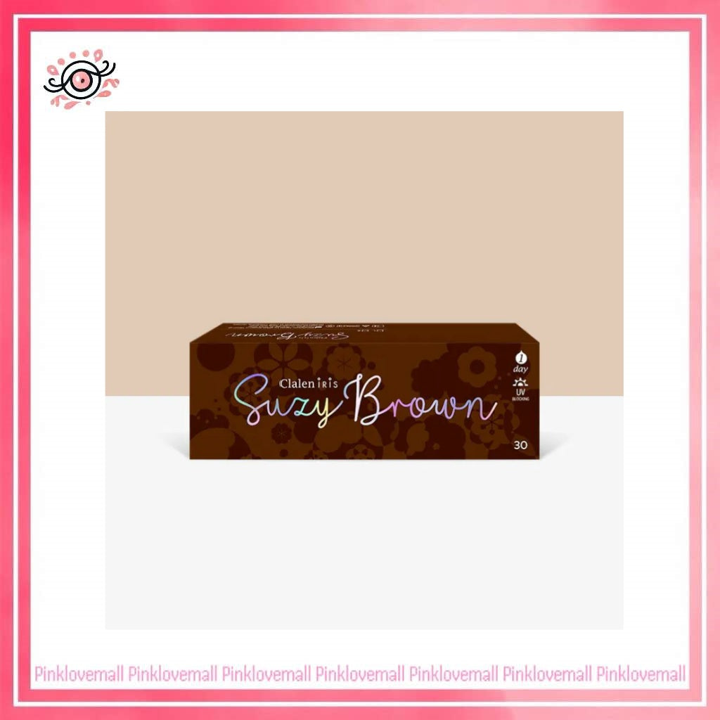 Clalen Iris 1 Day Suzy Brown 秀智啡|日拋彩妝隱形眼鏡|每盒30片