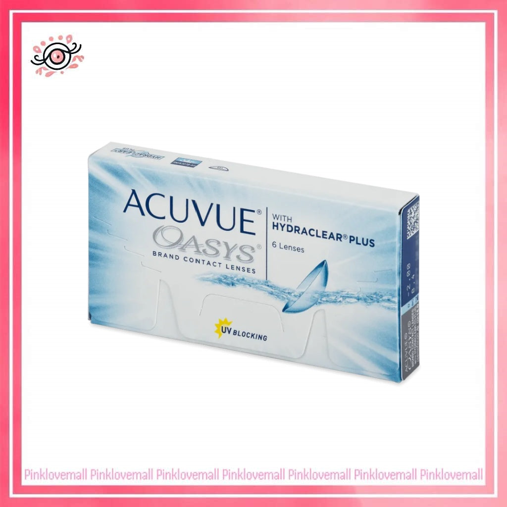 強生 ACUVUE Oasys 2 Week|兩星期拋透明隱形眼鏡|每盒8片