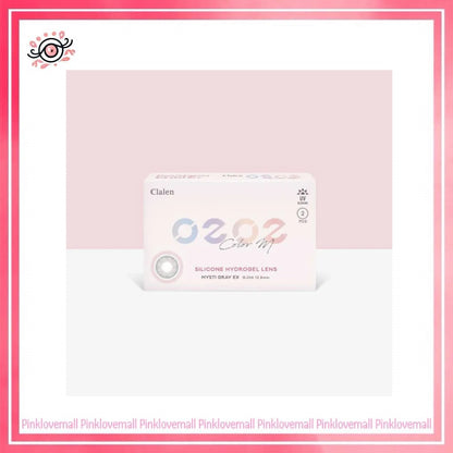 Clalen O2O2 Color M 1 Month Mysti Grey EX｜月拋彩妝隱形眼鏡｜每盒2片