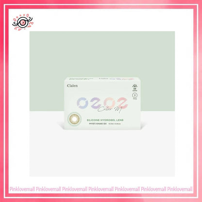 Clalen O2O2 Color M 1 Month Mysti Khaki EX｜月拋彩妝隱形眼鏡｜每盒2片
