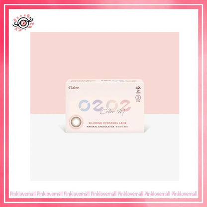 Clalen O2O2 Color M 1 Month Natural Chocolat EX｜月拋彩妝隱形眼鏡｜每盒2片