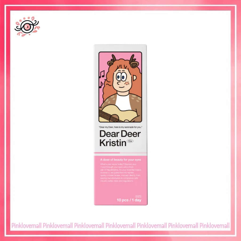 Hapa Kristin Dear Deer Kristin 1 Day Bam Brown (Chestnut Brown)｜日拋彩妝隱形眼鏡｜每盒10片