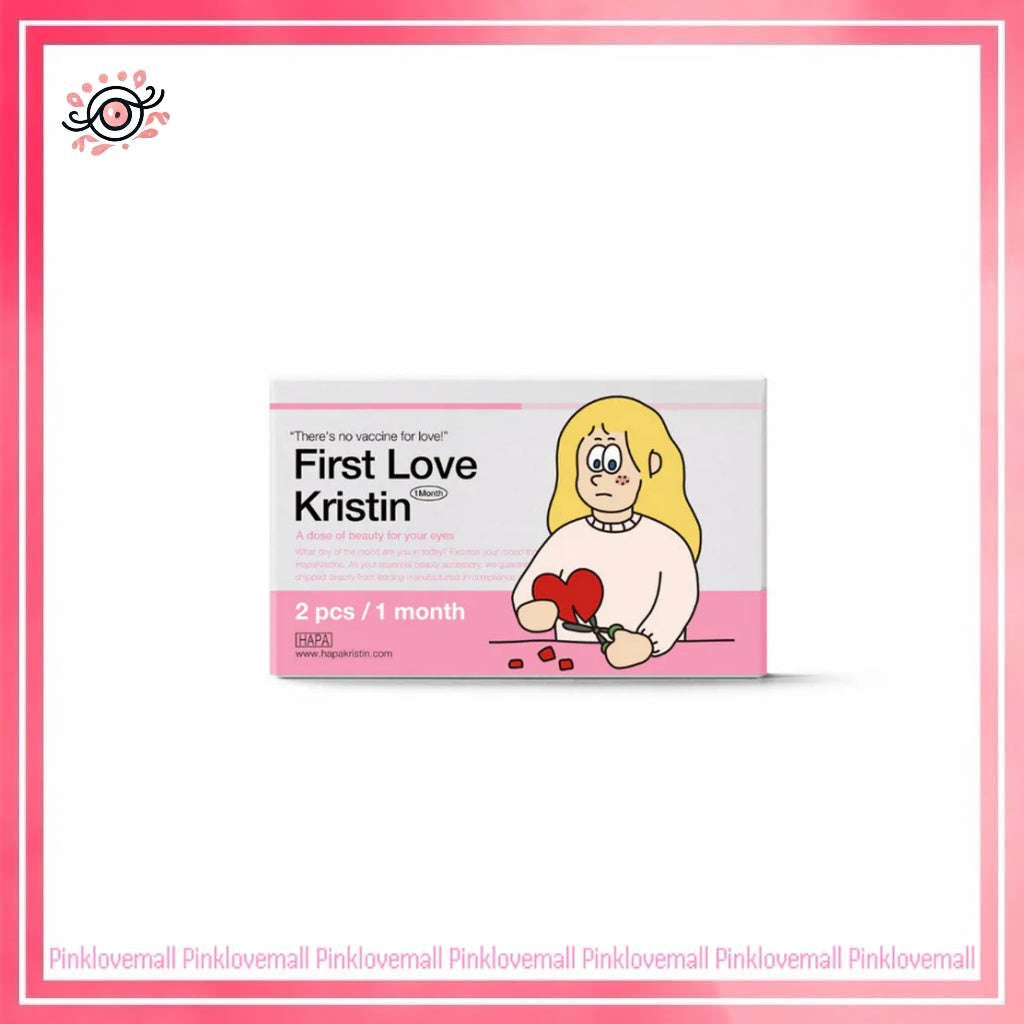 Hapa Kristin First Love Kristin 1 Month Brown｜月拋彩妝隱形眼鏡｜每盒2片