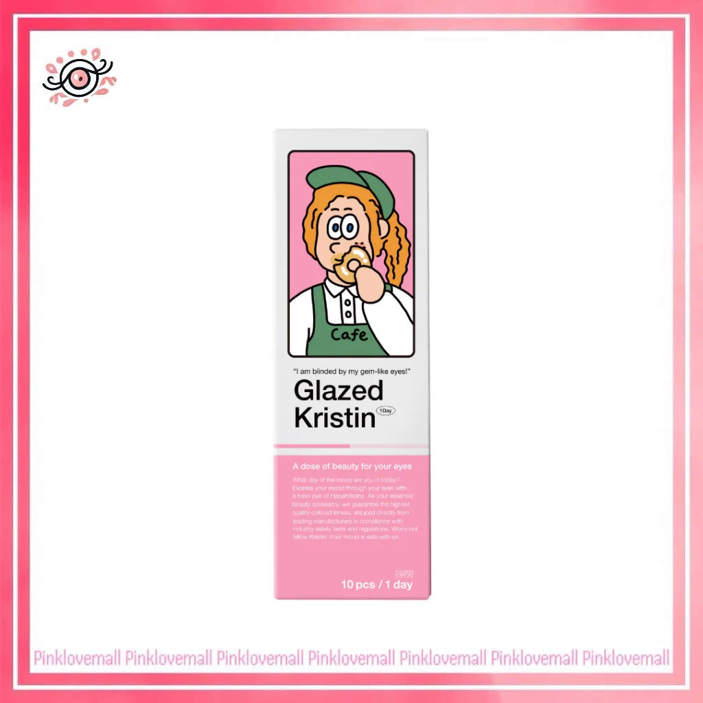Hapa Kristin Glazed Kristin 1 Day Choco｜日拋彩妝隱形眼鏡｜每盒10片