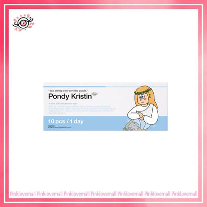 Hapa Kristin Pondy Kristin 1 Day Gray｜日拋彩妝隱形眼鏡｜每盒10片