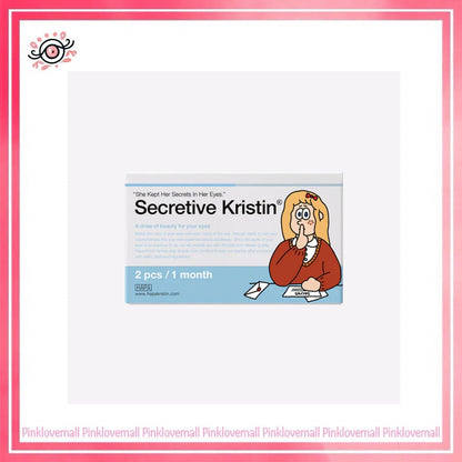 [大眼版] Hapa Kristin Secretive Kristin 1 Month Plus Brown｜月拋彩妝隱形眼鏡｜每盒2片