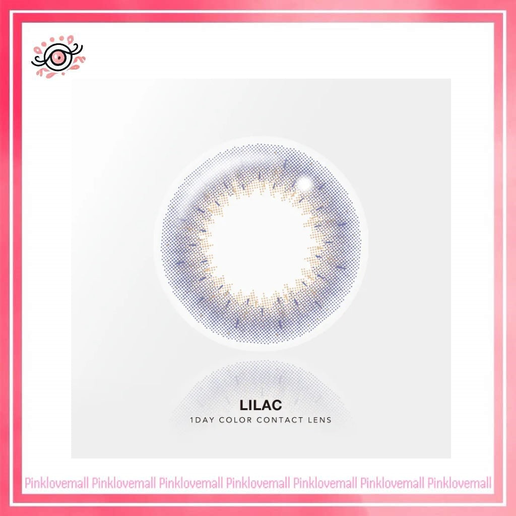 Quinlivan昆凌 聖光系列 1 Day LILAC 丁香紫｜日拋彩妝隱形眼鏡｜每盒10片