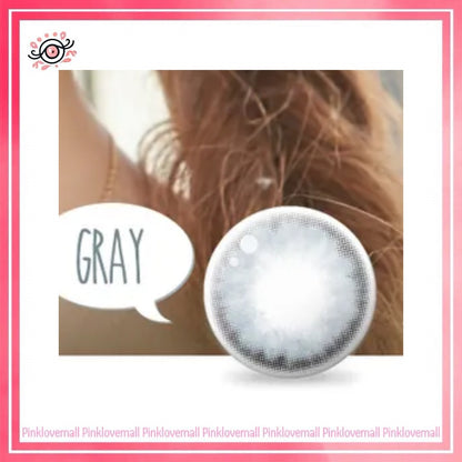 Lenstown Pocopong Gray｜月拋彩妝隱形眼鏡｜每盒1片