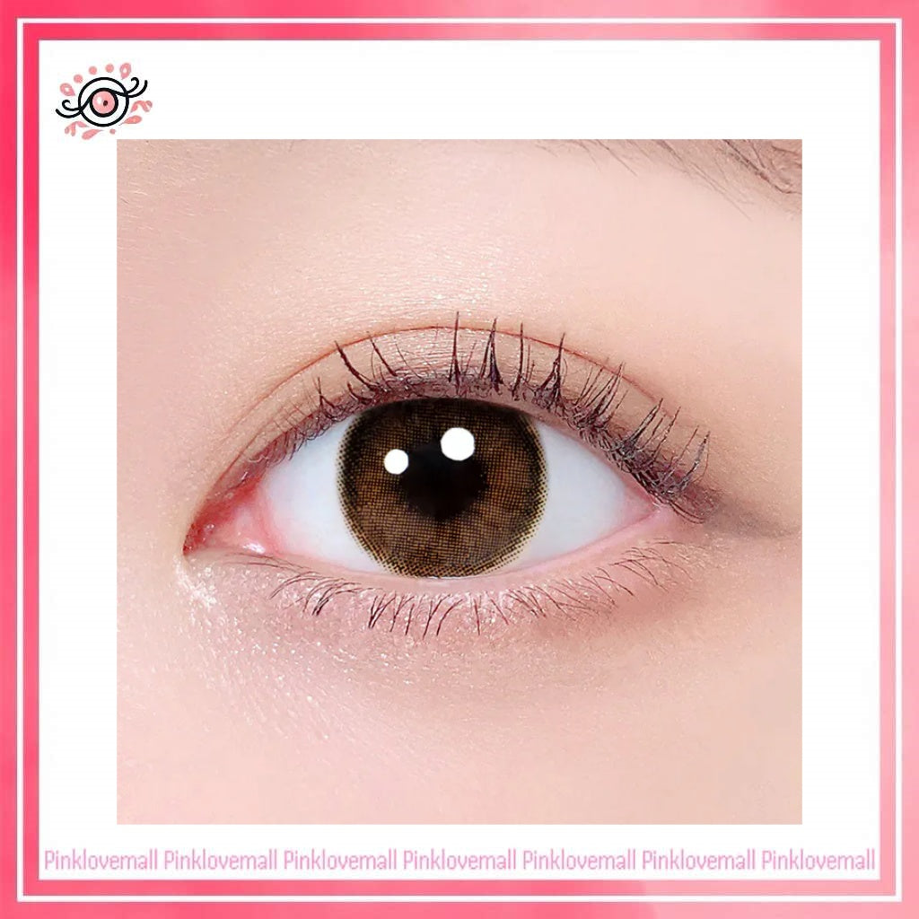 Lenstown Romantea Rose Beige Brown｜年拋彩妝隱形眼鏡｜每盒1片