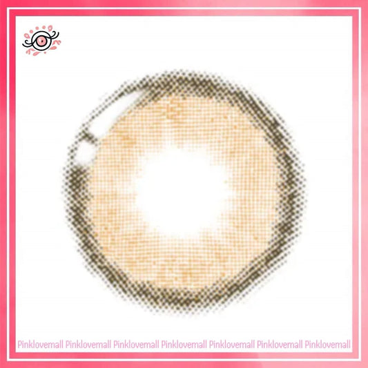 Lenstown Romantea Rose Beige Brown｜年拋彩妝隱形眼鏡｜每盒1片