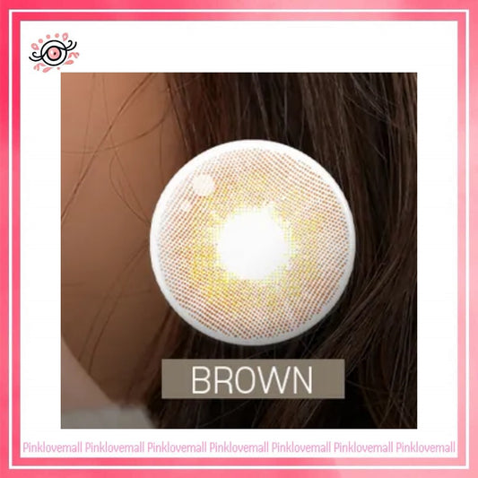 [散光]Lenstown Romantea Venice Brown｜半年拋彩妝隱形眼鏡｜每盒1片