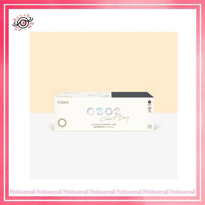 Clalen O2O2 Color 1 Day Ash Brown EX｜日拋彩妝隱形眼鏡｜每盒30片